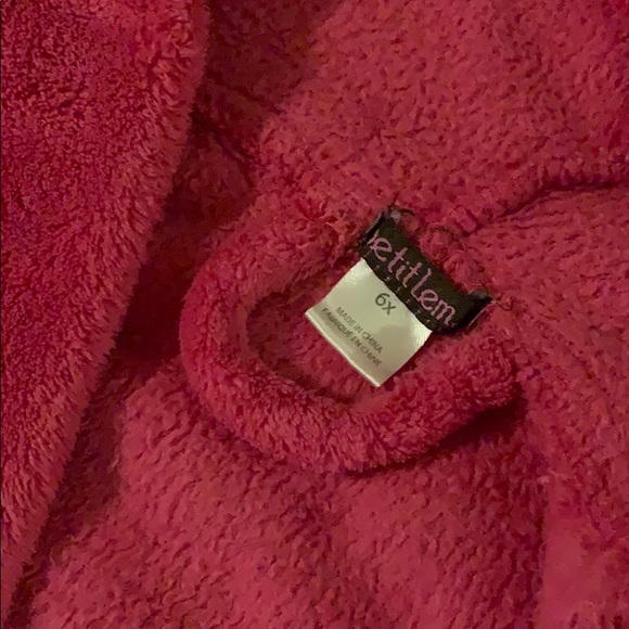 Girl’s Pink Robe - Picture 2 of 4